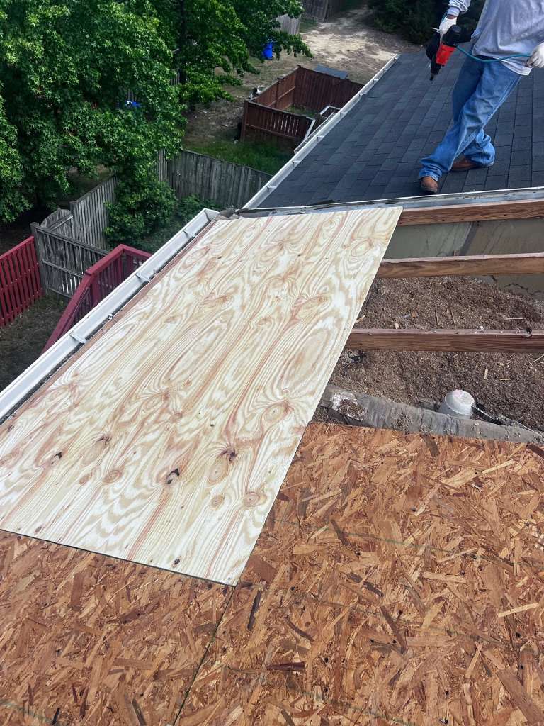 Roof Replacement view 1